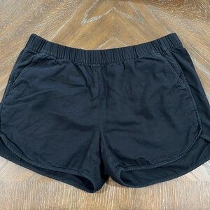MADEWELL Black Stretch Shorts